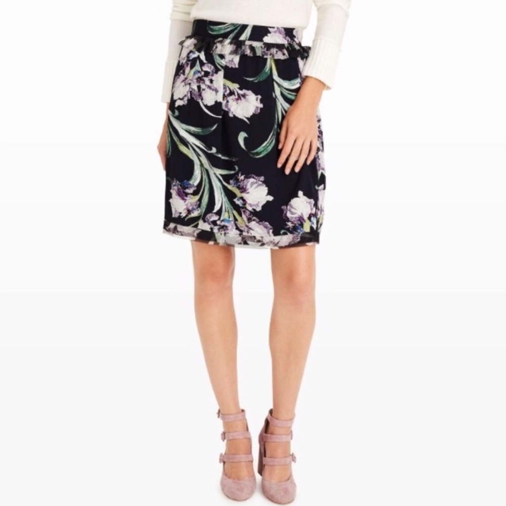 CLUB MONACO Adamaris Jupe flare above knee skirt casual formal office summer